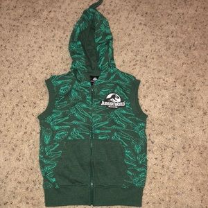 Jurassic Park Toddler Sleeveless Sweat Shirt